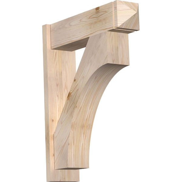 Ekena Millwork Westlake Arts & Crafts Smooth Outlooker, Douglas Fir, 7 1/2"W x 28"D x 34"H OUT08X28X34WTL03SDF - main